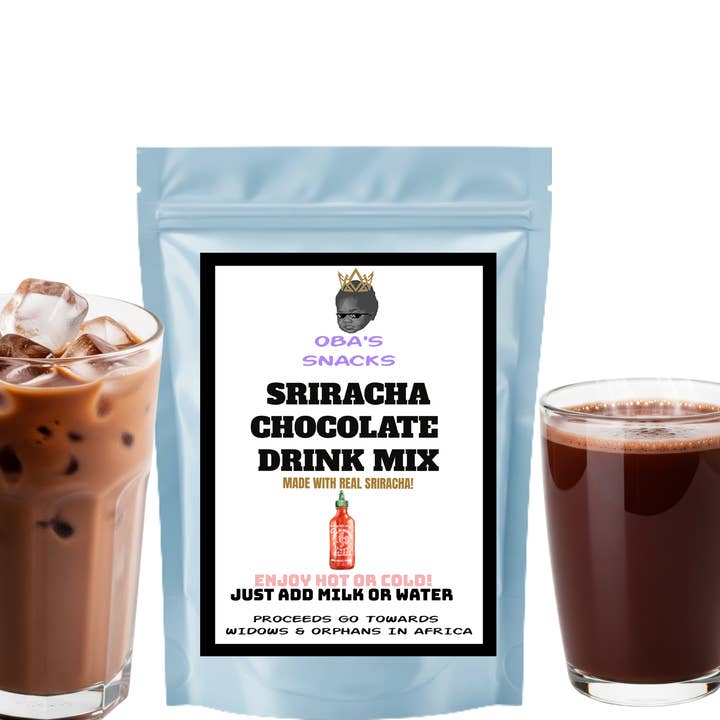 Maqoba - Wholesale Hot cocoa mix/kit - Sriracha Flavoured Chocolate Drink Mix (Hot or Cold)1
