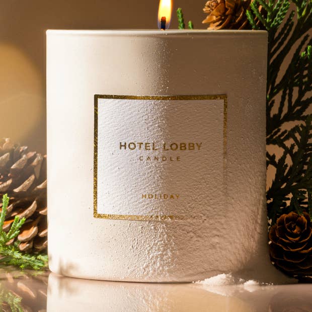 Hotel Lobby Candle - Wholesale Jar/Filled Candle - Holiday - Holiday Scented Candle - 9.75 oz Soy Candle0