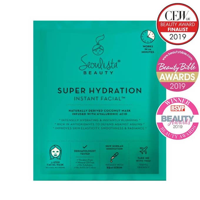 Seoulista Beauty Super Hydration Instant Facial for wholesale by Seoulista