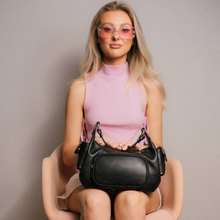 Väska "Siena" Svart för wholesale av LaTalia