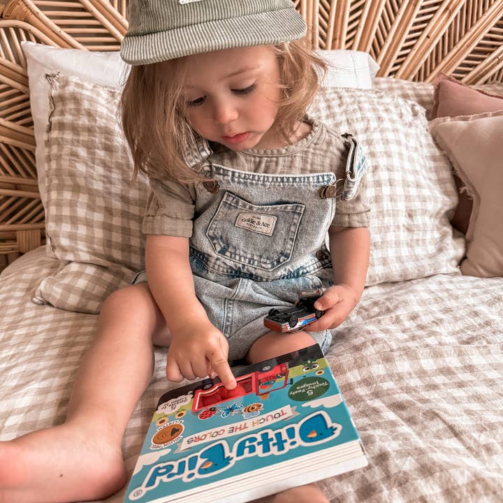 Ditty Bird - Wholesale Baby & Toddler Book (0-2) - Ditty Bird Sensory Book -Montessori- Touch the colors USB-C11