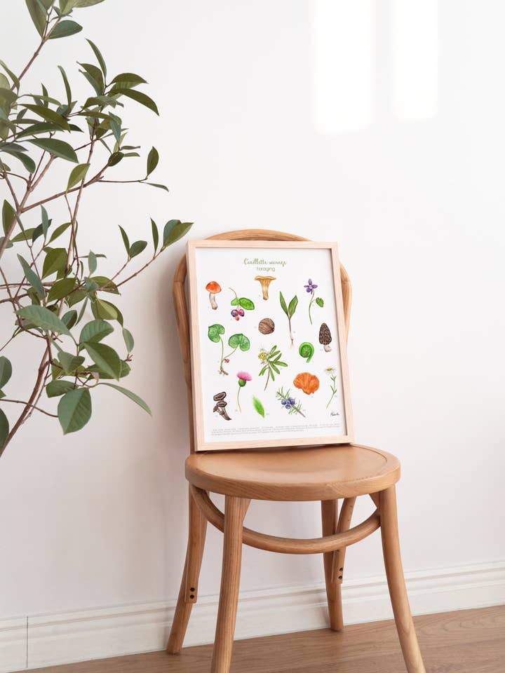 Foraging, Art Print for wholesale by Hobeika Art
