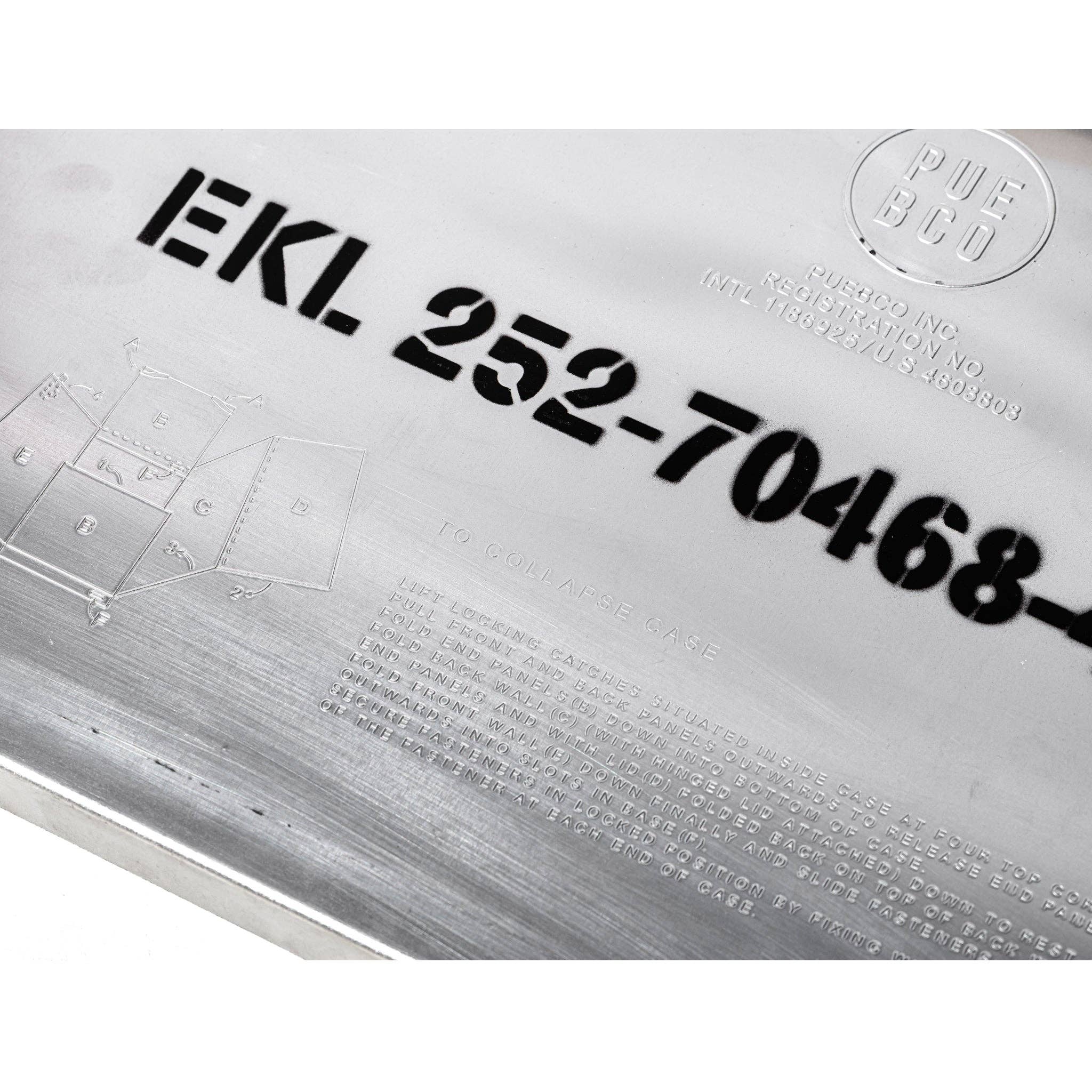 Puebco - Wholesale Storage Bin - Folding Aluminum Trunk7