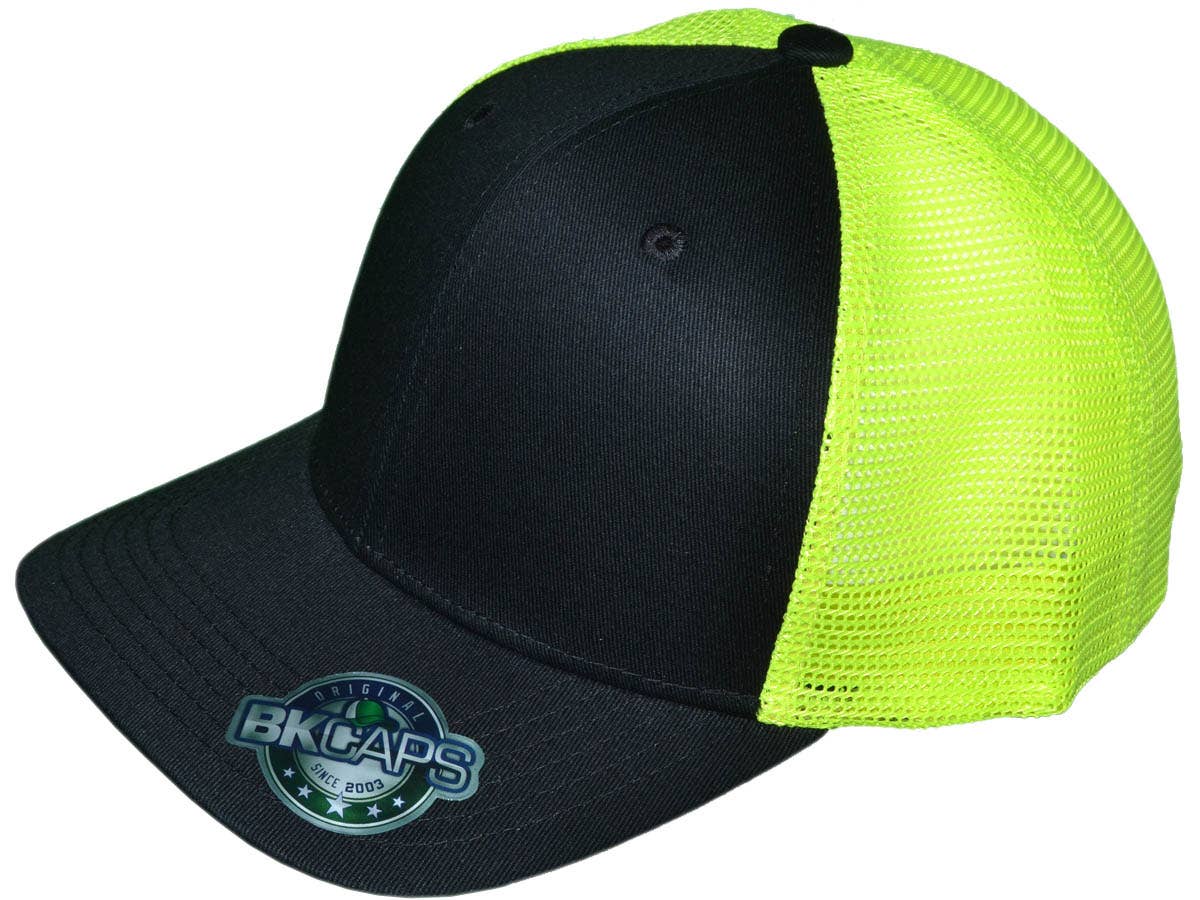 Buck Wholesale - Vendita all'ingrosso Cappellino  da camionista - Unisex - Cappellini Trucker Vuoti - 6 Pannelli Strutturati con Visiera Leggermente Curva3