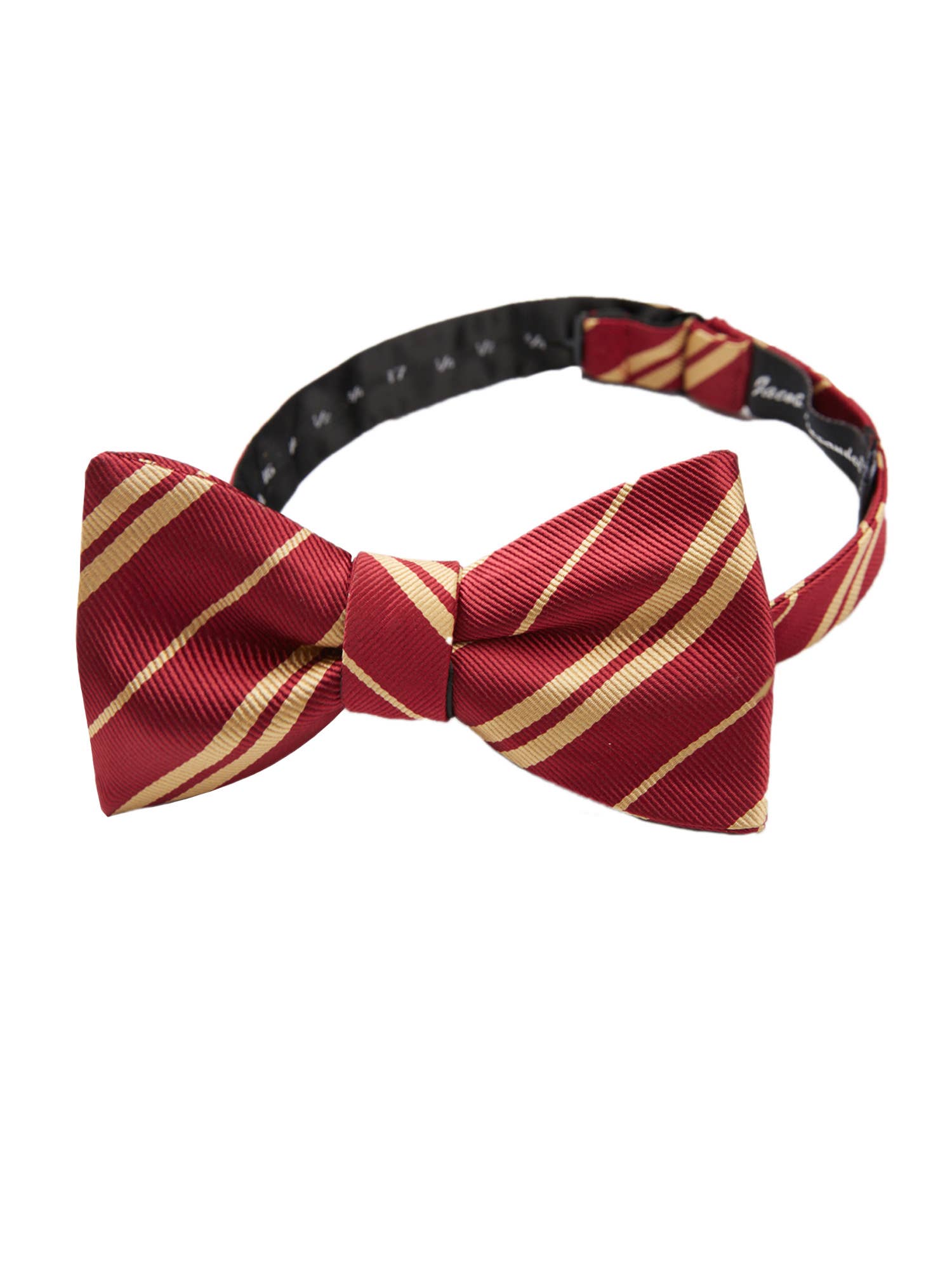 Jacob Alexander - Vente Nœud papillon – homme - Nœud papillon tissé à double rayure pour homme3