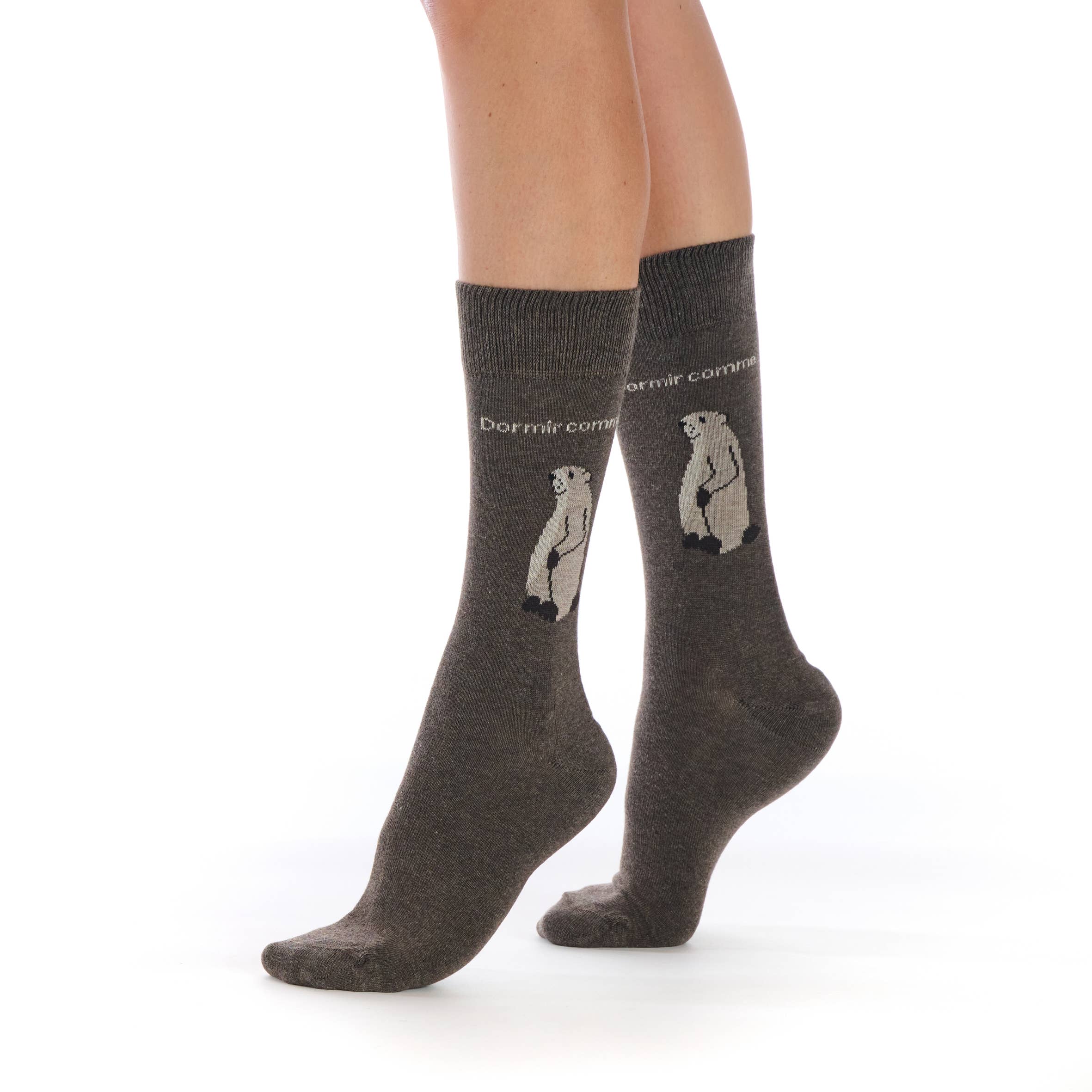 Pom de pin - Wholesale Socks - Unisex - Sock sleep like a log - 35/39 - 40/453