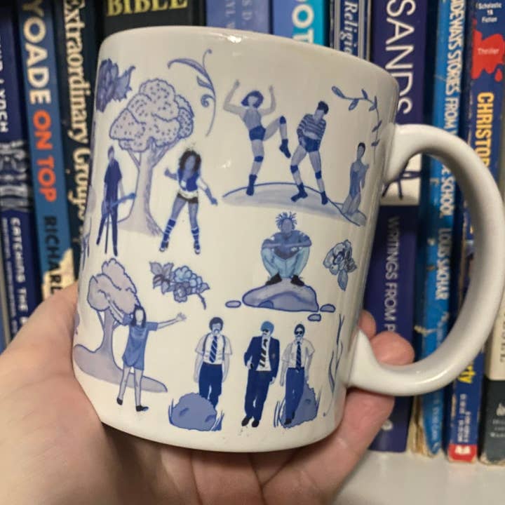 scraft - Wholesale Coffee Mug - 90s Toile Mug5