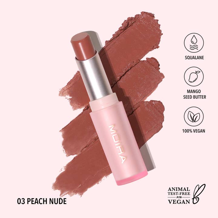 Moira Cosmetics – wholesale Lipstick – Signature Lipstick (003, Peach Nude)