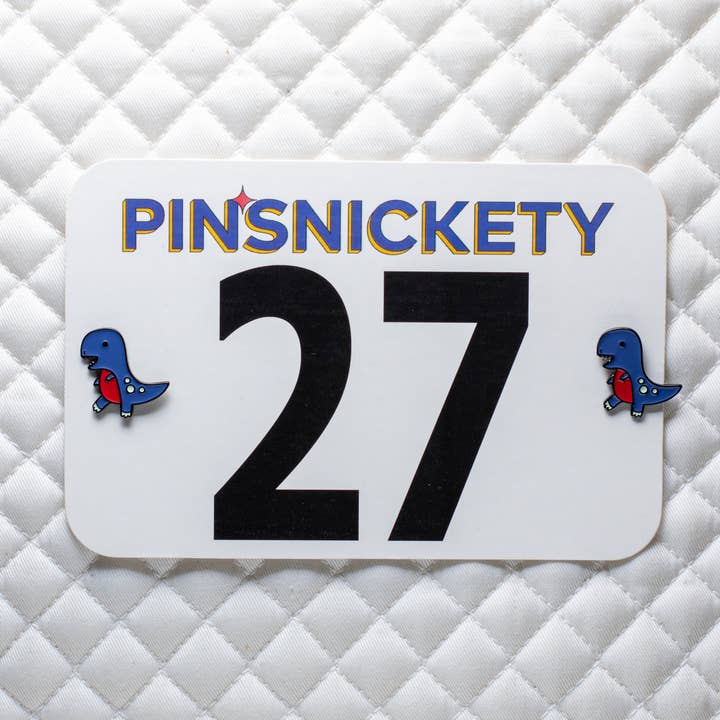 T-Rex Pins for wholesale by Pinsnickety