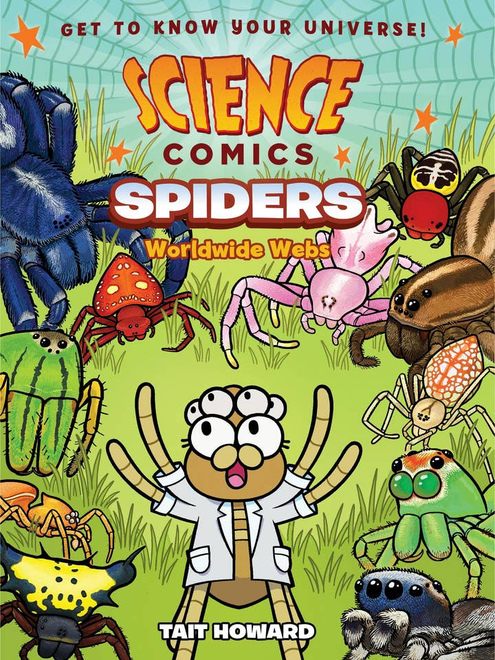 Science Comics: Spiders: Worldwide Webs for wholesale by Macmillan Publishers