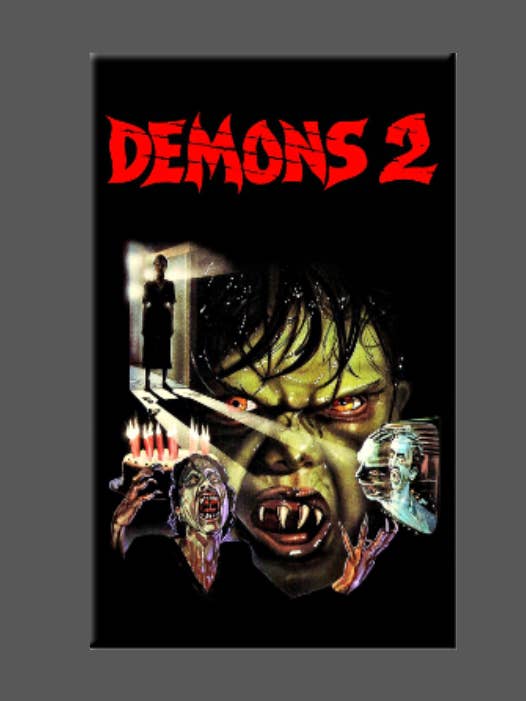 DEMONS 2, Magnet, Button, Mirror, DARIO ARGENTO for wholesale by Ba Ba Buttons