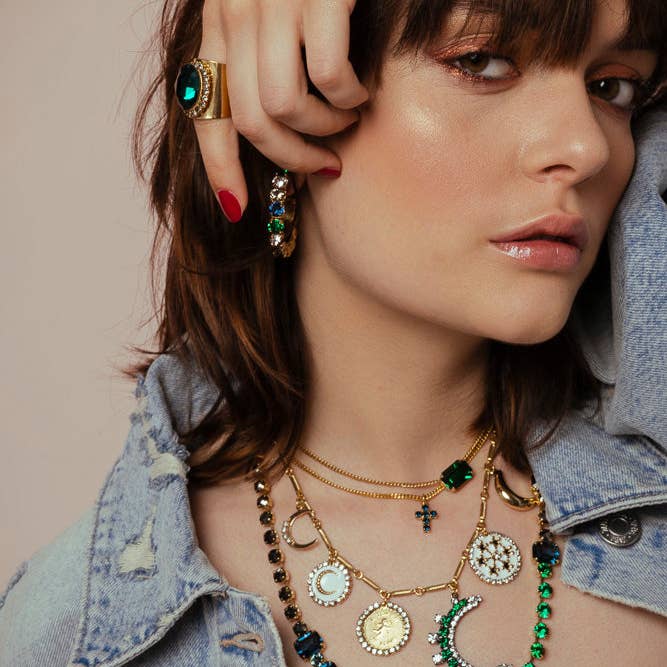 TOVA - Wholesale Pendant/Charm Necklace - Single Mini Cross Necklace2