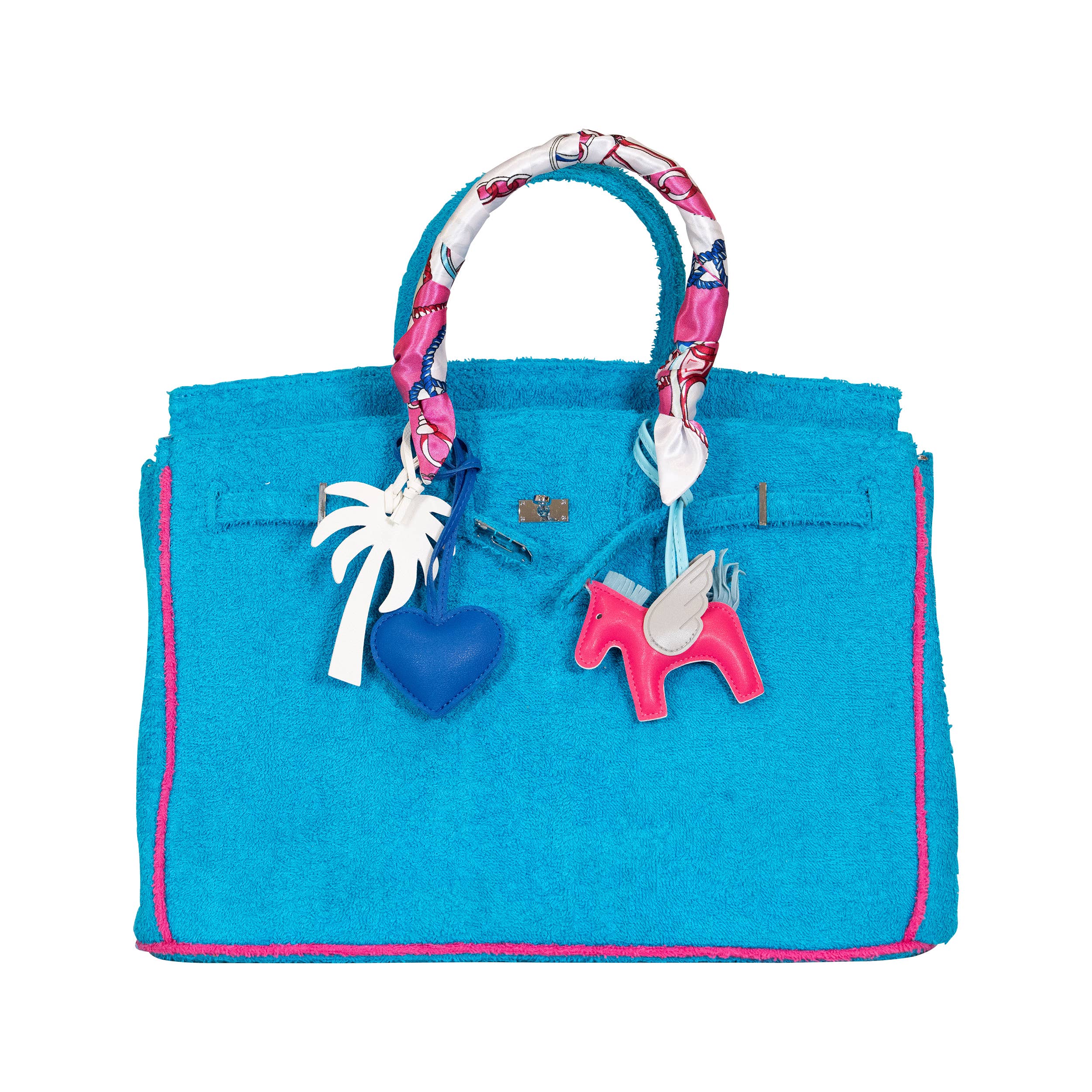 Malibu Sugar - Wholesale Scarf - Women's - Twilly Silk Scarves for Handbags - Perfect Valentine's Gift1