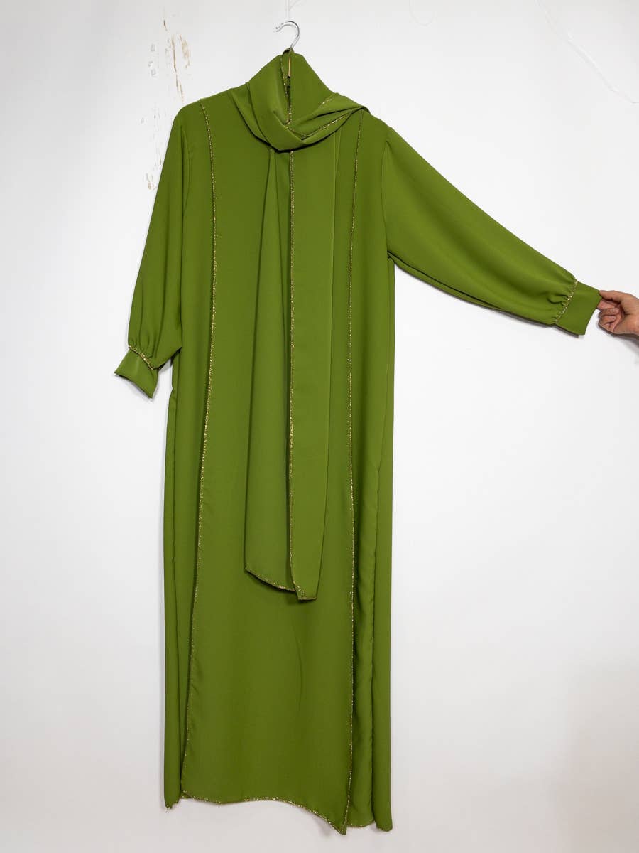 IDEAL OUTFIT - Wholesale Kaftan - Women's - Medina silk abaya ref:2369pk16