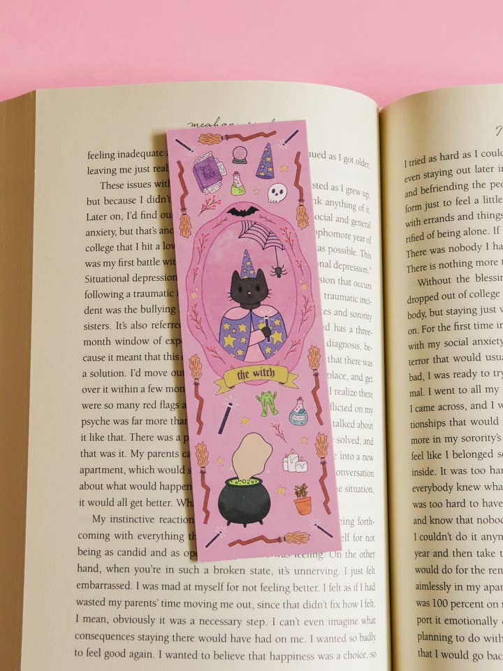 Libro de cuentos La bruja: criaturas del bosque | Marcador mate para venta al por mayor de Day Dreamer Studios