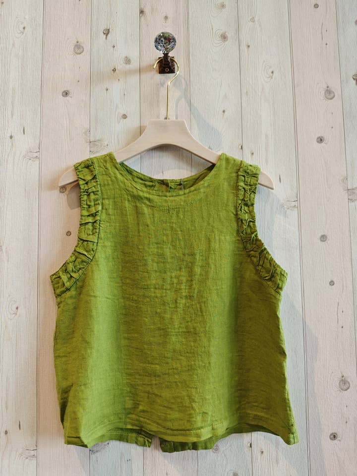 Linen & More - Wholesale Blouse - Women's - REF 17962 100% LINEN BLOUSE