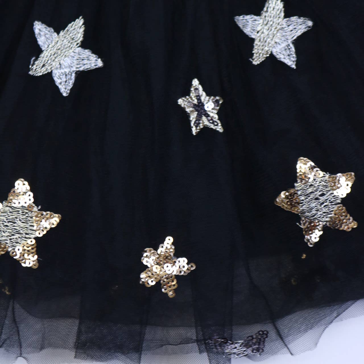 Doe a Dear - Wholesale Tutu - Kids - A85 81352 Sequin Star Tutu Skirt (2 Colors)1