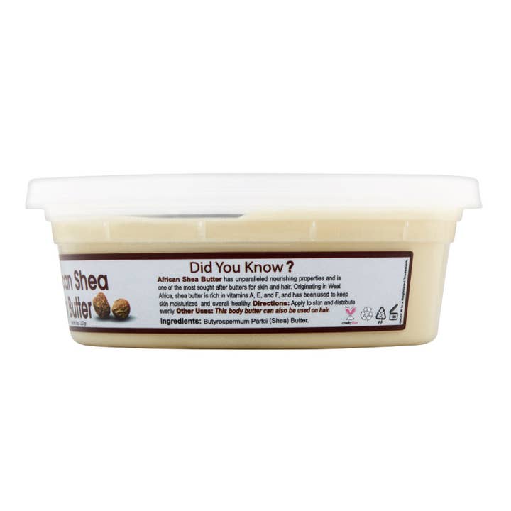 KT Supply - Wholesale Body balm/butter - Okay Pure Naturals White Smooth African Shea Butter 8 Oz.1
