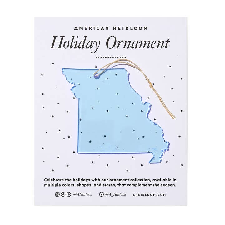 +Ornamento festivo de Missouri para venta al por mayor de American Heirloom