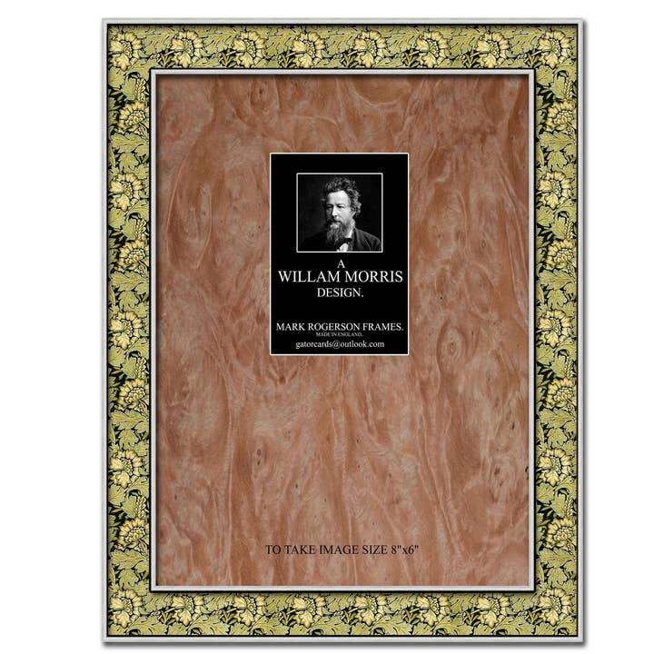 2434 William Morris 20,3 x 15,2 cm Bilderrahmen für den Großhandel von Gator cards