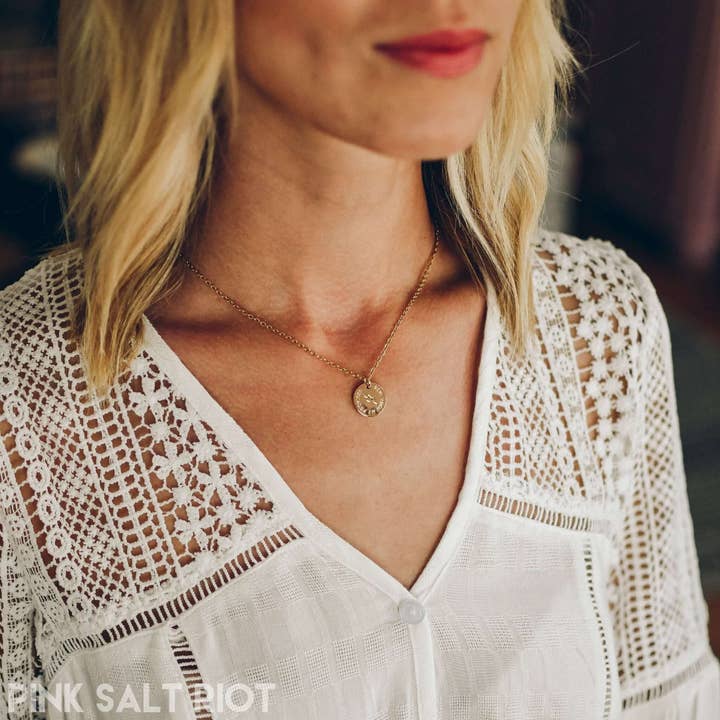 Pink Salt Riot – Großhandel Kette mit Anhänger/Charm – Erinnere dich an meine Versprechen Goldkette2