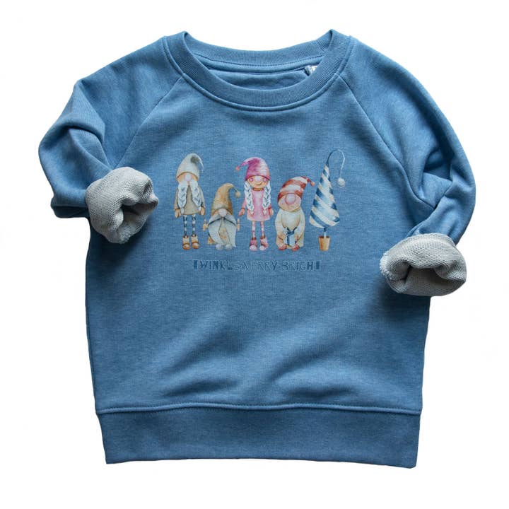 TWINKLE MERRY BRIGHT - Toddler + Youth Sweatshirt for wholesale by Little Mate Adventures