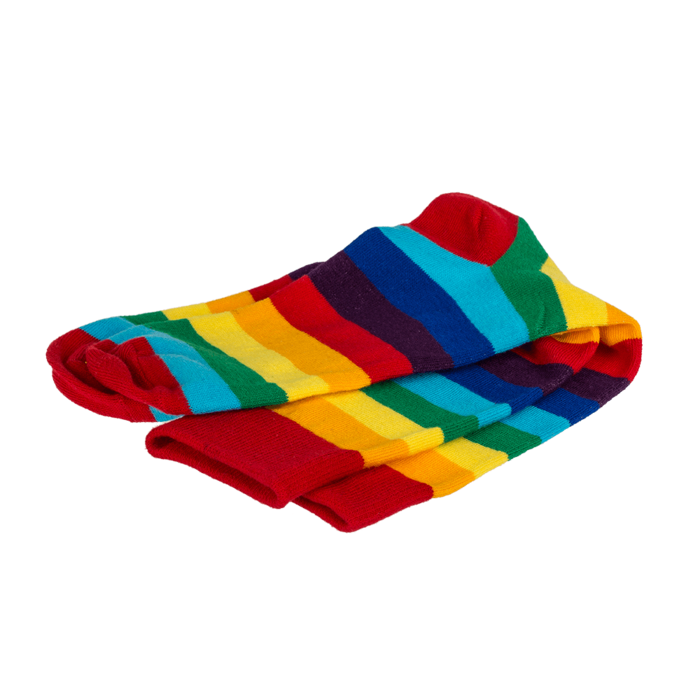 Out of the blue KG - Wholesale Socks - Unisex - Socks, Rainbow, one size, 80% cotton,2