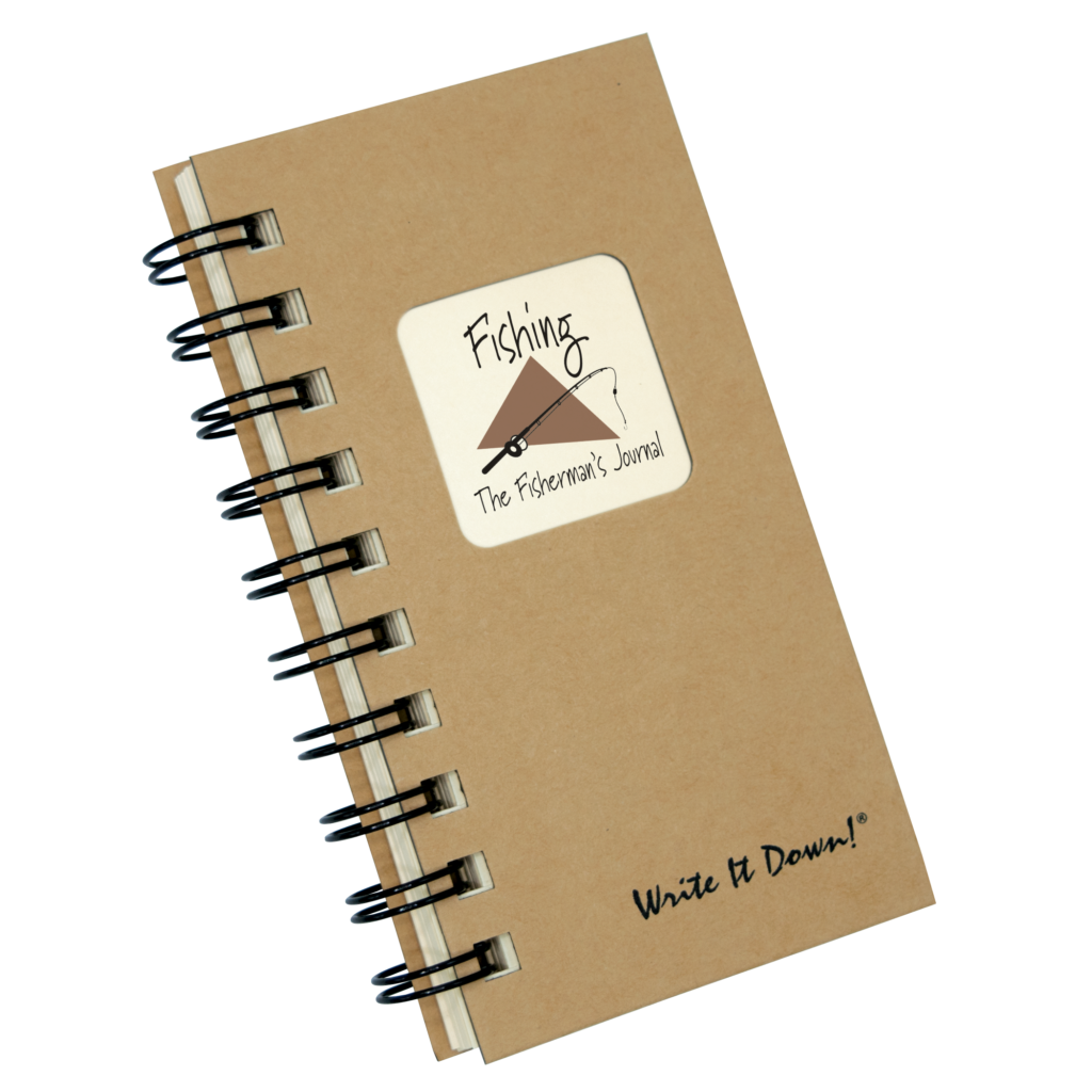 Journals Unlimited - Wholesale Journal/Diary - Mini - Fishing Journal (Kraft)1