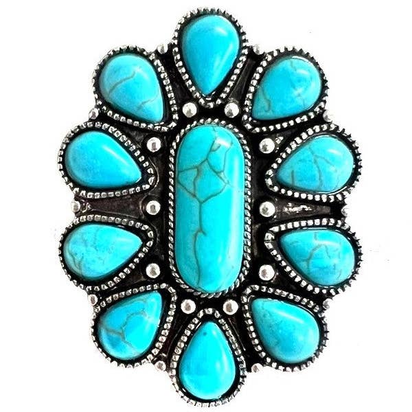 WESTERN CUFF RING for wholesale by Snowing West