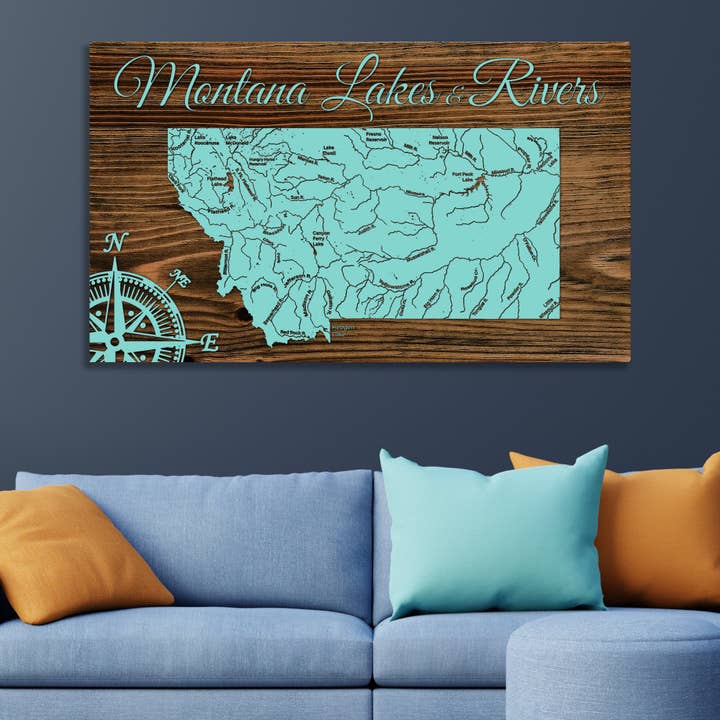 Montana: Lakes & Rivers for wholesale by Fire & Pine