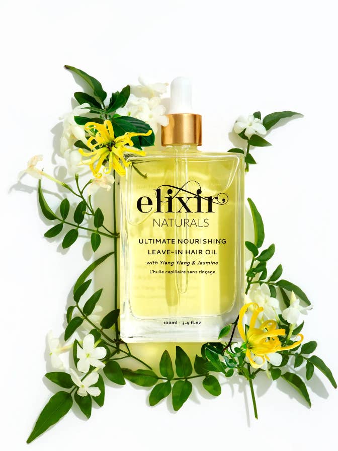 ULTIMATE NOURISHING LEAVE-IN HAIR OIL-100ml for wholesale by Elixir Naturals