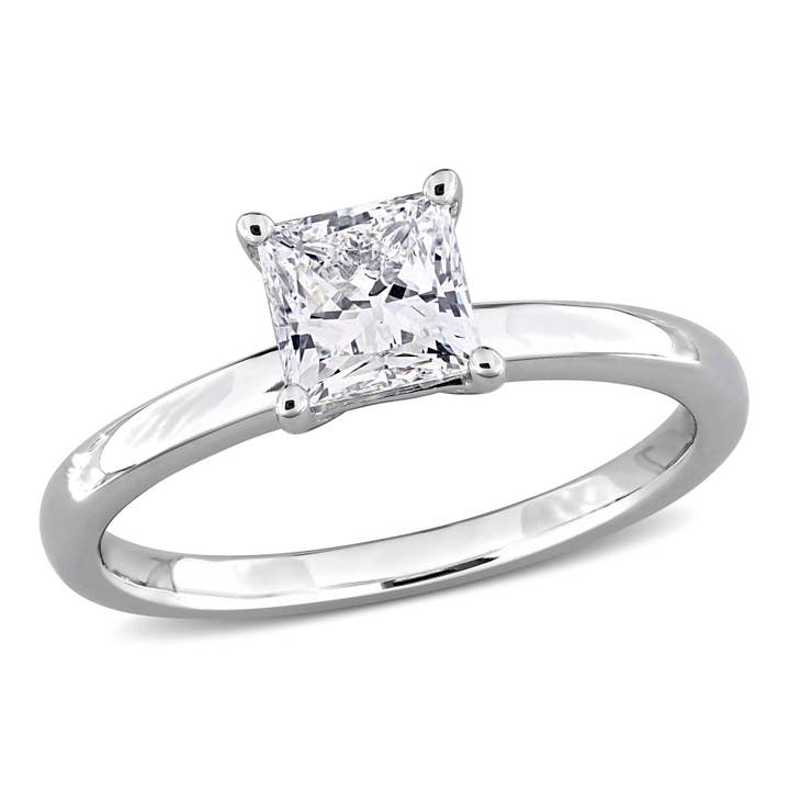 Bague de fiançailles solitaire (1 ct. T.W.) pour la vente par Created Forever
