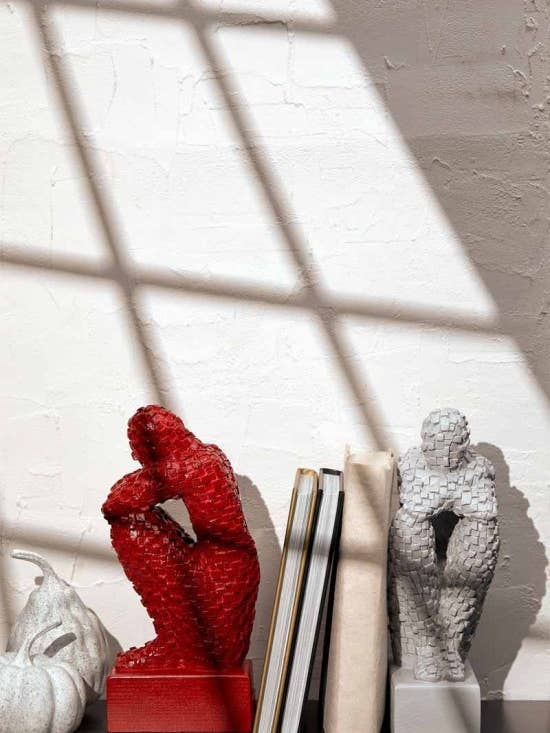 Bookend Abstract Knight Sculpture Book Holder 22.5 cm for wholesale by Art Culture Deco