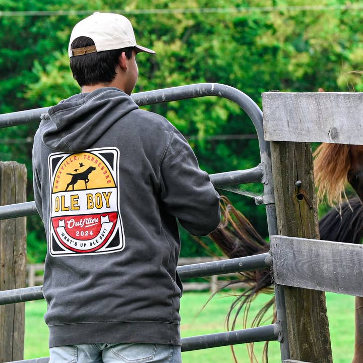 Ole Boy Outfitters - Wholesale Hoodie - Men's - OLE BOY Pointer Dog Hoodie