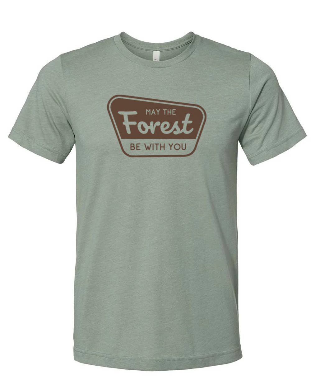 Squatchy - Wholesale Screen Printed T-Shirt - Men's - May The Forest be With You T Shirt  |  Star Wars Adventure2