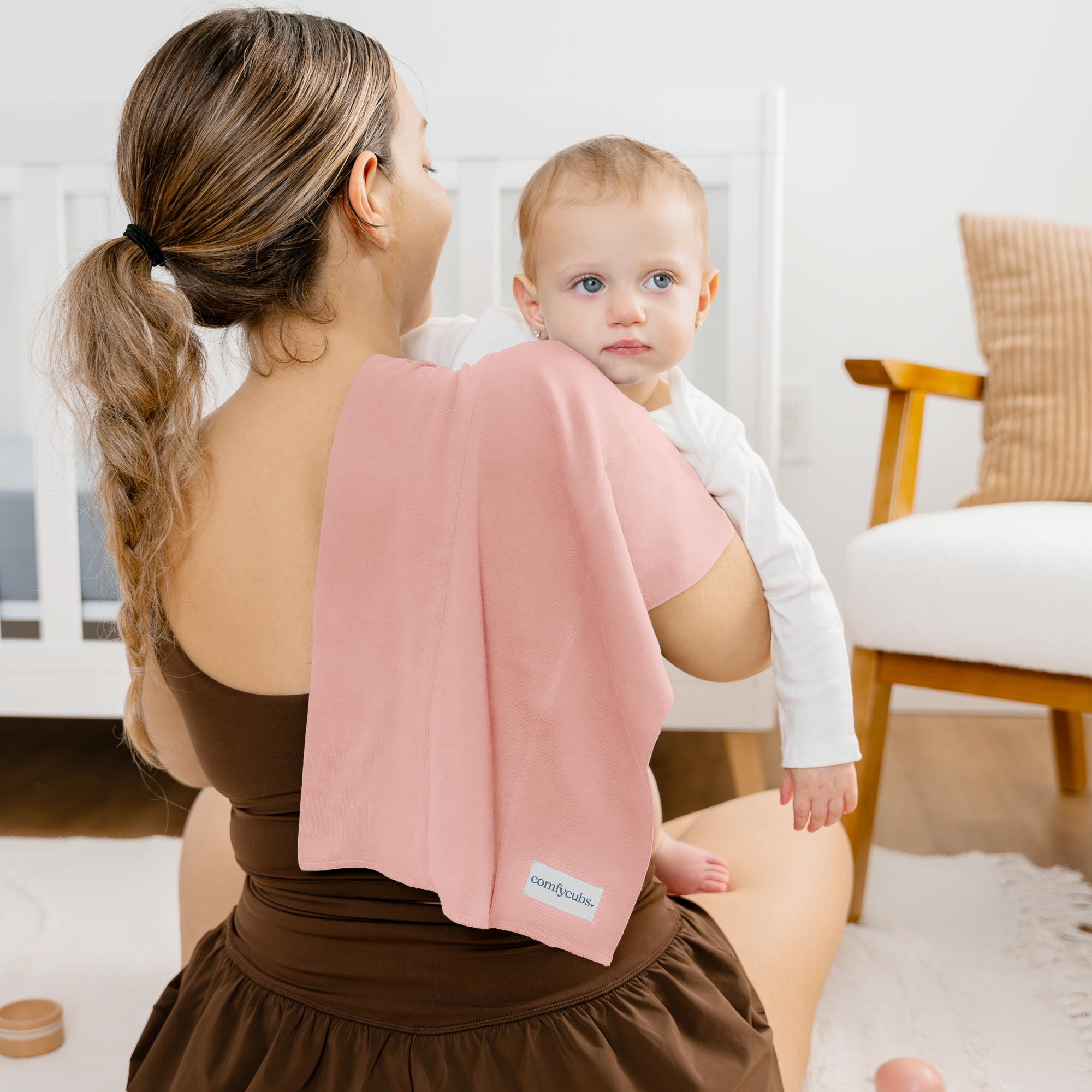 Comfy Cubs - Wholesale Burp Cloth - Baby - Baby Burp Cloths Set, Large 6-Layer, 100% Cotton Comfy Cubs20