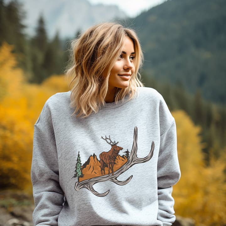 Elk Painting Crew for wholesale by Running With Coyotes