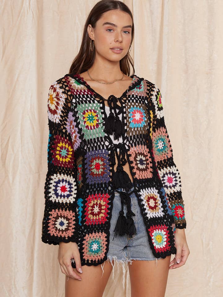 Kuscheliger Cardigan mit Kapuze für den Großhandel von RAGA