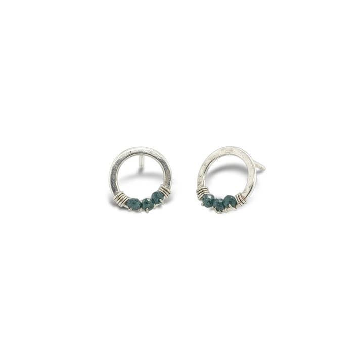 Sabina Jewelry - Wholesale Stud/Post Earrings - Diamond Halo Studs1