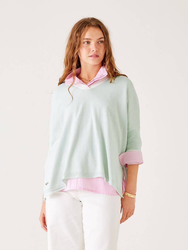 MERSEA - Wholesale Knit Top - Women's - Catalina V Neck Sweater44