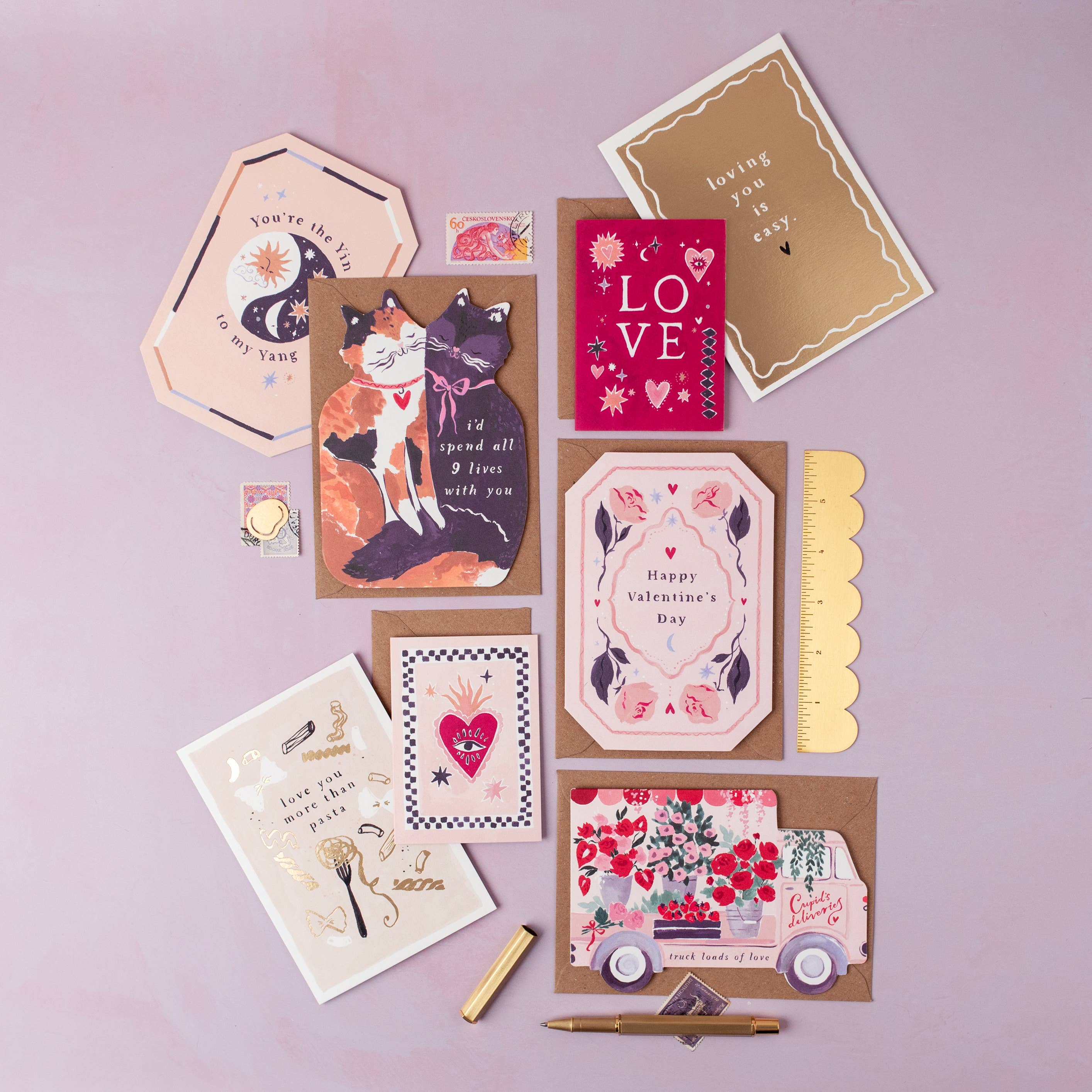 Sister Paper Co. – Großhandel Liebeskarte – Sister Paper Co. Mini-Liebeskarte Sacred Heart | Mini-Grußkarte4