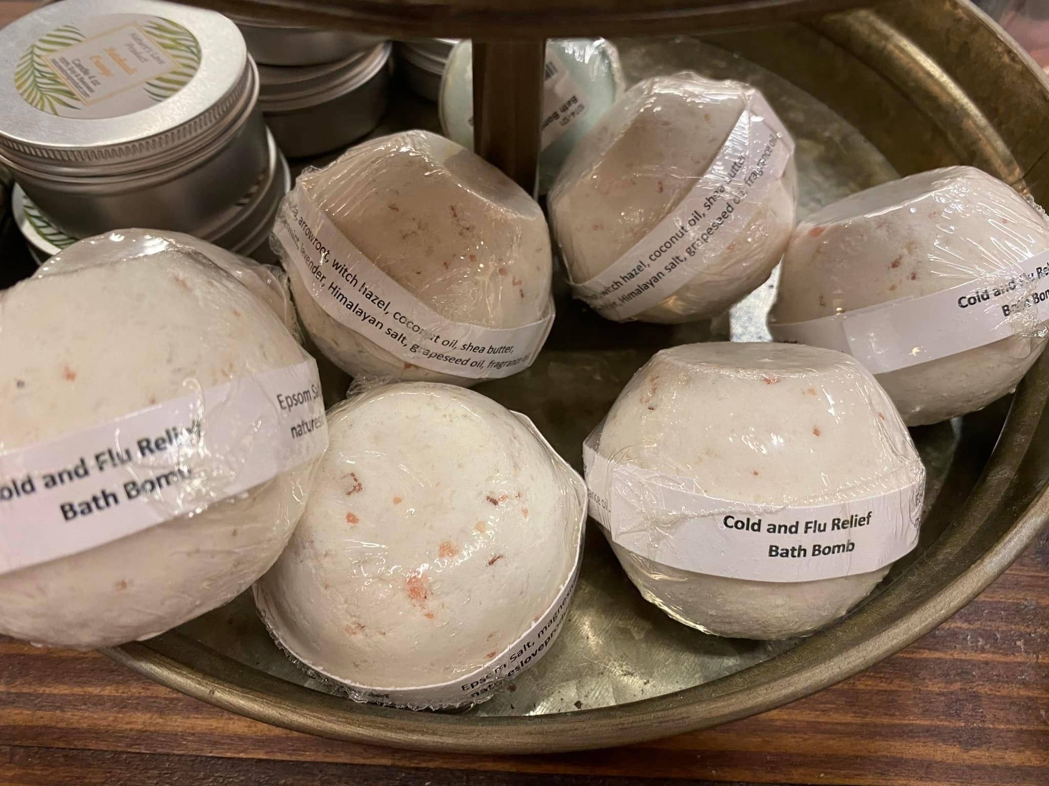 Nature's Love Product - Wholesale Bath Bomb/Fizz - Cold and Flu Bath Bomb - Essential for inventory1