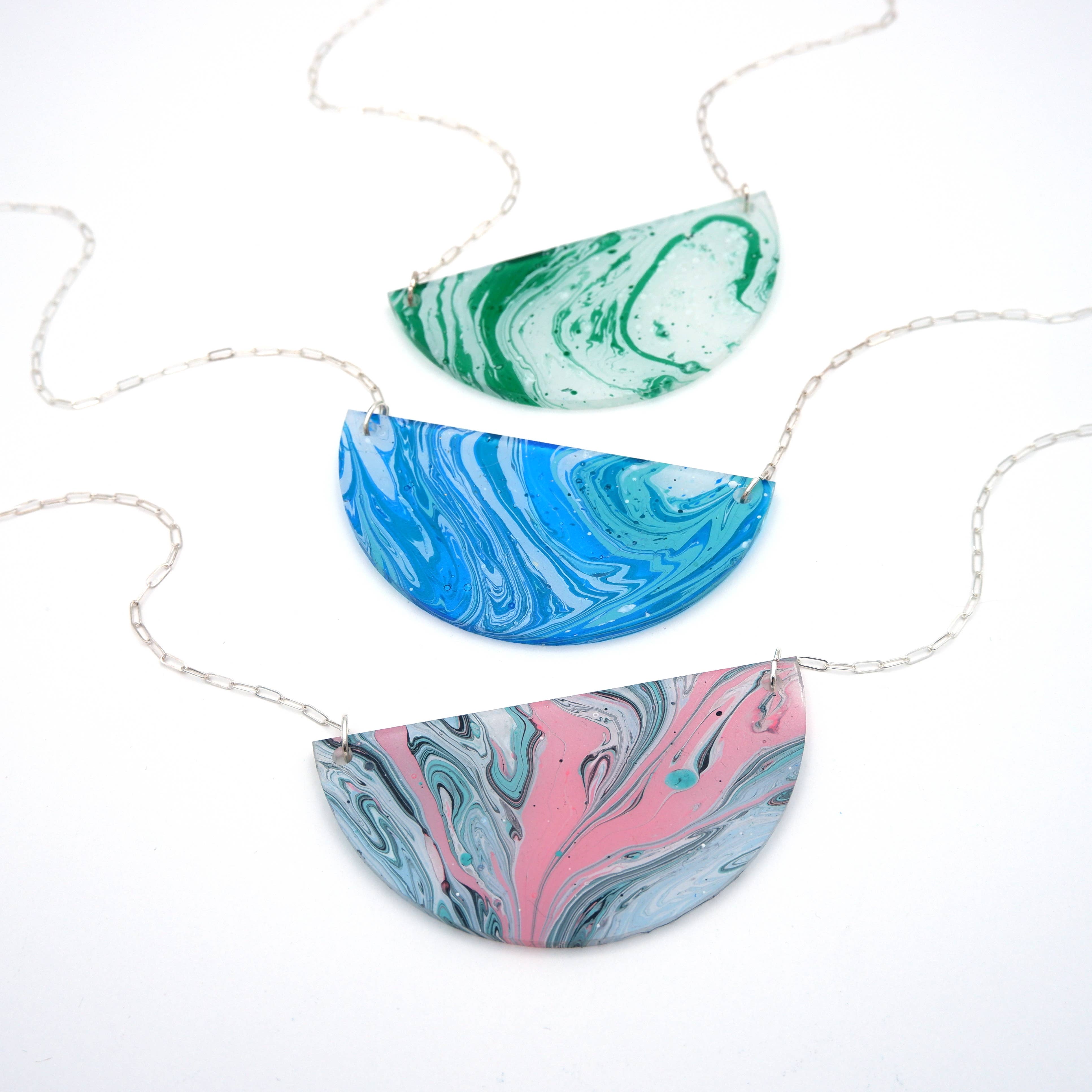 Grayjay Studio - Wholesale Pendant/Charm Necklace - Half Moon Pendant Necklace7