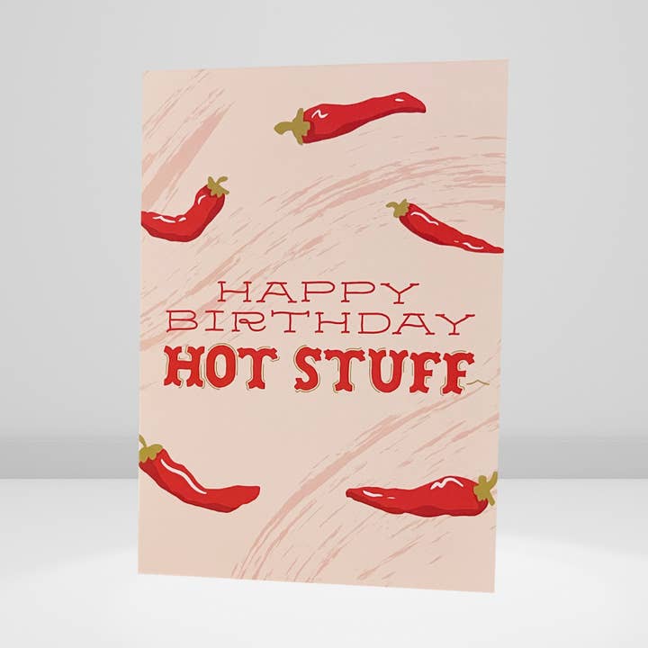 Sure Fire Studio - Wholesale Birthday Card - Happy Birthday Hottie Card0