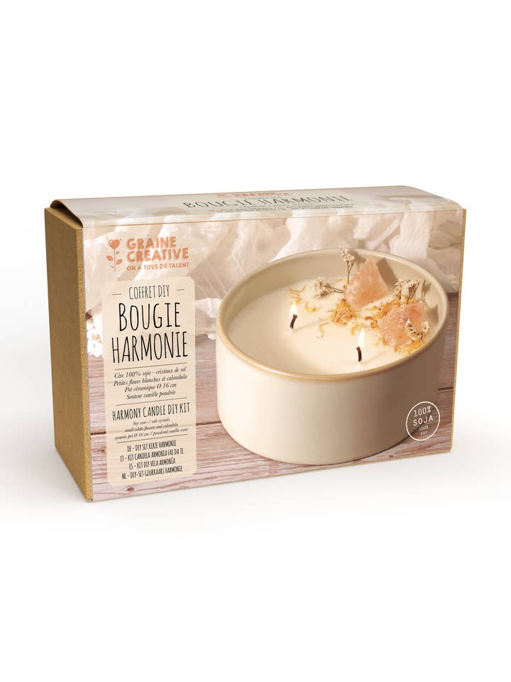 CAJA DE VELAS DIY HARMONY para venta al por mayor de Graine Créative