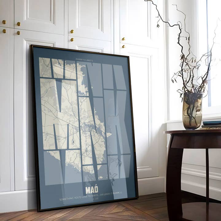 Carte MNK Letra pour la vente par The Traveler Art