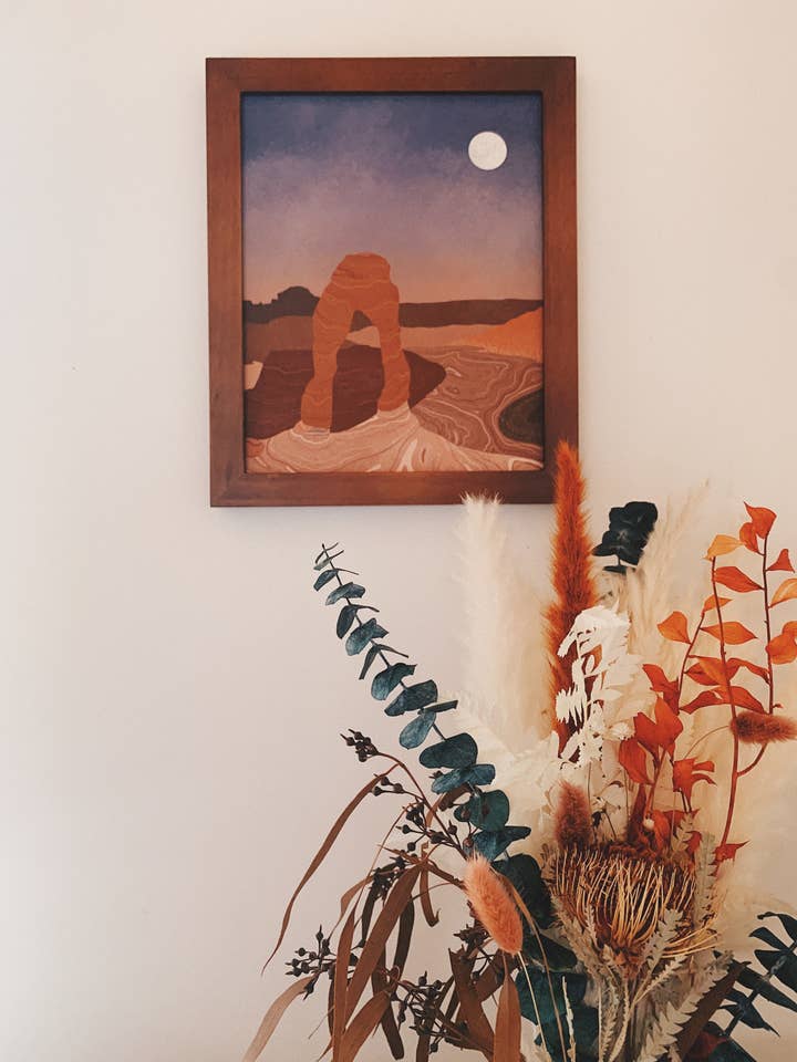 Out West Print for wholesale by Growing Lines