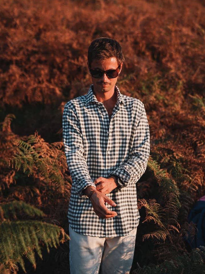 Camicia a quadretti per la vendita all'ingrosso da parte di Tipi Tent