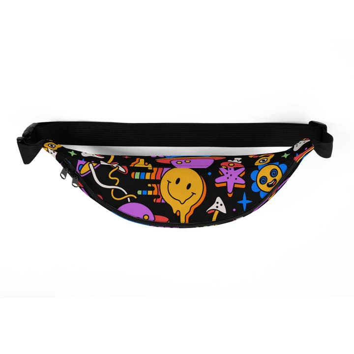 Goth Cloth Co. - Wholesale Belt Bag - Women's - Acid Dreams Fanny Pack9