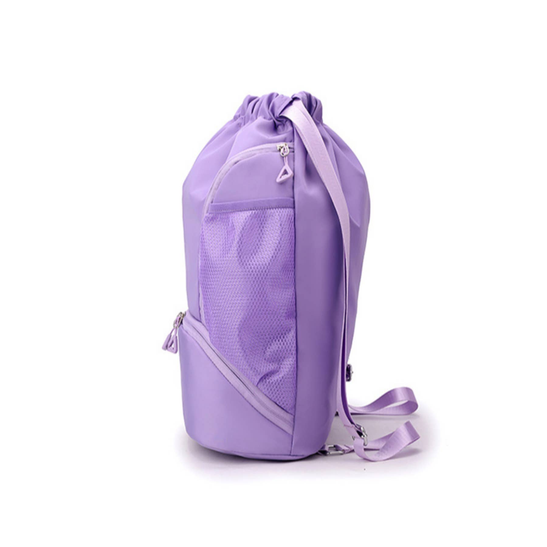 wandf - Wholesale Backpack – Women's - Fashion Drawstring Backpack Gym Bag with Shoes Compartment13